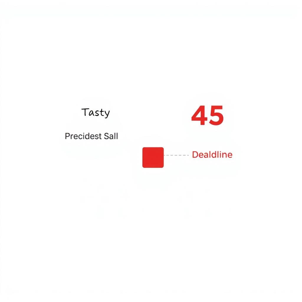 Calendar highlighting the 45-day identification period for 1031 exchanges