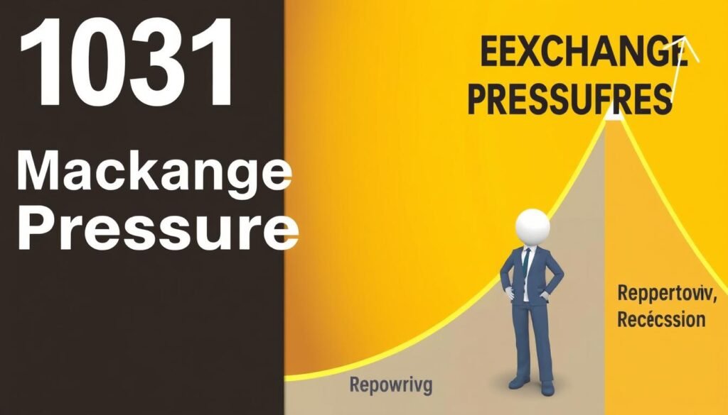 Real estate market cycle showing buying at peak due to 1031 exchange pressure