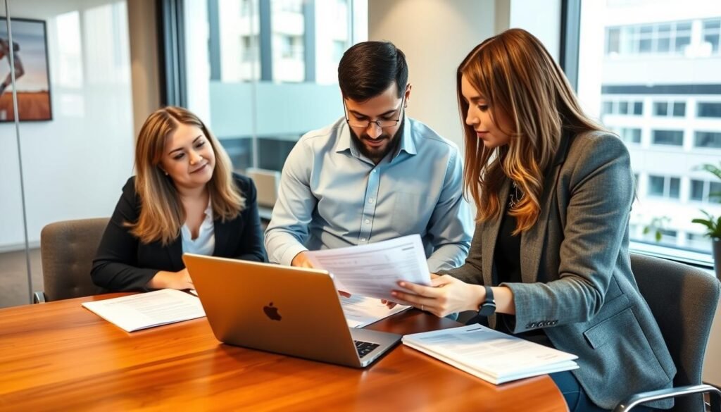 Ultra 1031 Exchange team helping client with exchange documentation